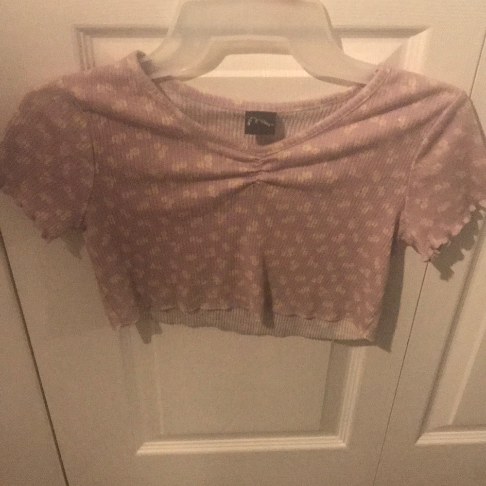 Cute art class crop top